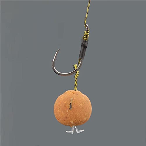 5 Pieces Carp Fishing Boilie Stoper V Stop Carp Hair Rigs V-Shaped Coarse Fishing Bait Carp Carp White Tackle Rplastic #TOP2