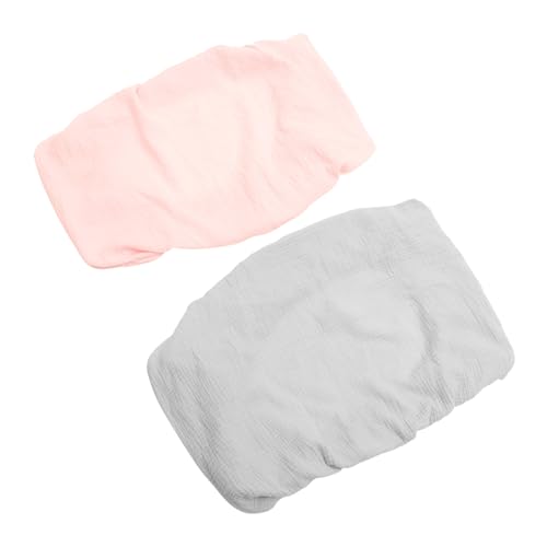 Hohopeti Infant Changing Pad Sheet 2 Pack Waterproof Changing Pad Covers for Boys Simple Design Easy to Replace and Wash
