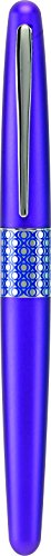 Image of Pilot MR Retro Pop Collection Fountain Pen, Purple Barrel with Ellipse Accent, Medium Nib, Black Ink (91444)