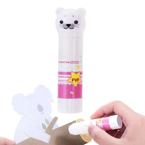 Glue stick lindo dibujos animados plástico pegamento sólido Papelería para escuelas de oficinas