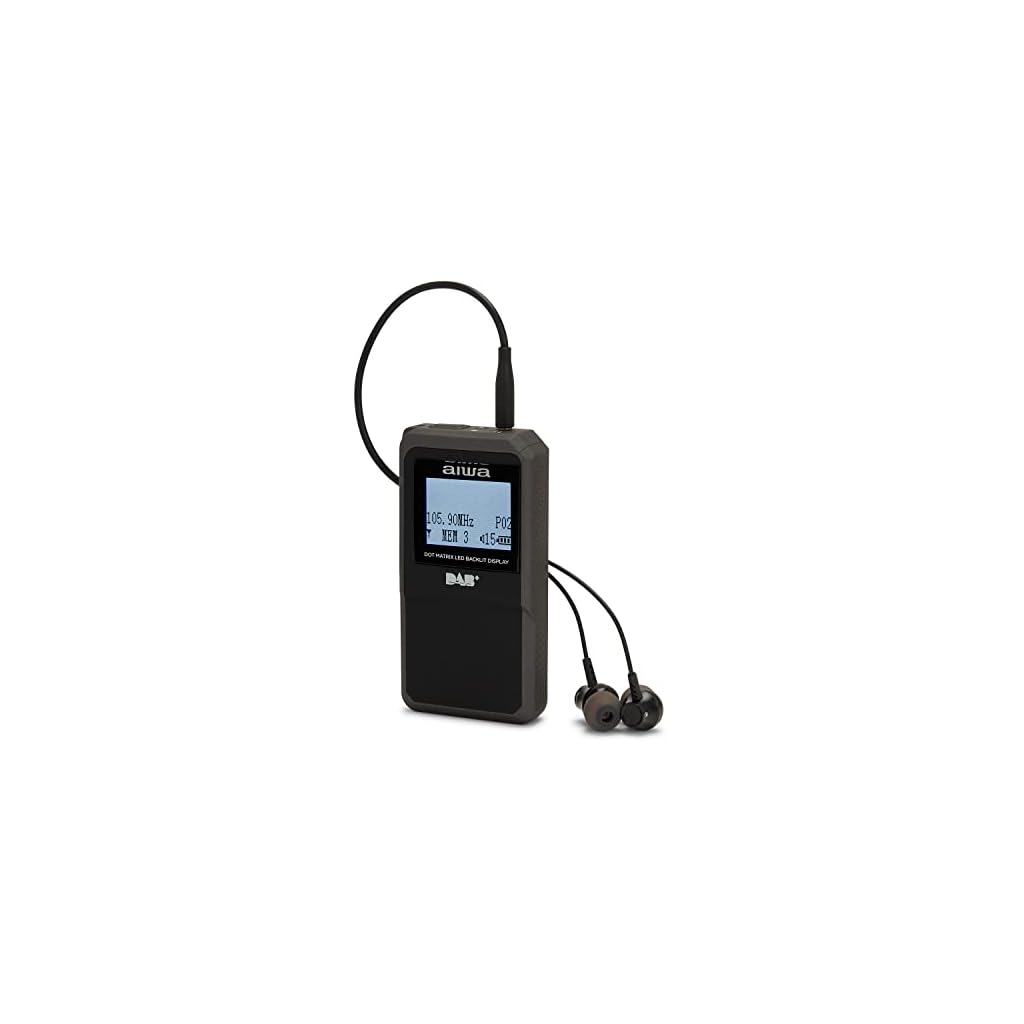 AIWA RD-20DAB/BK zakradio zwart