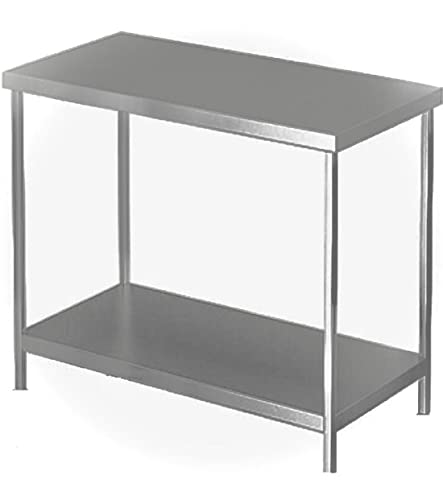 Image of Stainless Steel (SS Table, 32 x 23 x 31.5 1 Under Shelf)