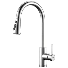 Ibergrif M22137 Grifo Cocina Extraíble de Acero Inoxidable…