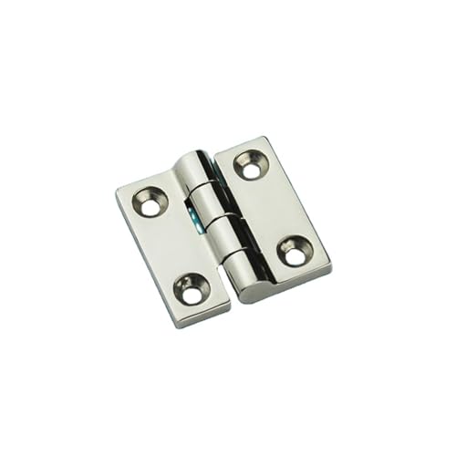 SK2-8076X Stainless Steel 316 Subway Door Butt Hinges Machinery Hinges 1Pcs