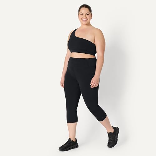 Amazon Essentials Women's Women's FormFlex High Rise Capri Leggings, Black, XX-Large by Amazon Essentials - Used condition - Image 7