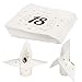 YOLOUP 40 pcs Serviette de Table Anniversaire 18 ans, 33 * 33cm Serviette Papier 18 ans Doré Noires pour Décoration Table Vaisselle Nappe Dîner Déjeuner Party Salle à Manger Maison Soirée Garçon Fille