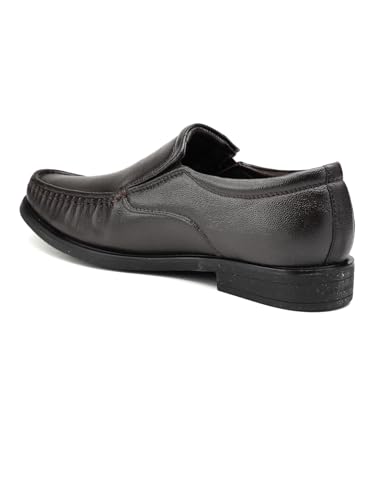 Image of Lee Cooper LC2130B2R Men's Lightweight Leather Shoes | Comfortable, Stylish Slip-On Formal Footwear for Office, Business