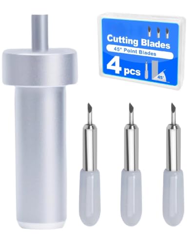 Image of 3PCS 45 Blade&Housing Compatible with Cricut Joy /Joy 2 /Joy Xtra for Craft