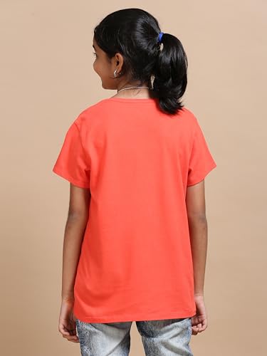 Image of Girls T-Shirt | Red Label Compact Cotton