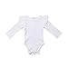 Produktbild Realde Unisex Baby Mädchen Kleidung Kinder Langarm-Body im Mode Einfarbig Kleinkind Neugeborenes Kinderkleidung Partykleid Festlich Babybekleidung Abendkleid