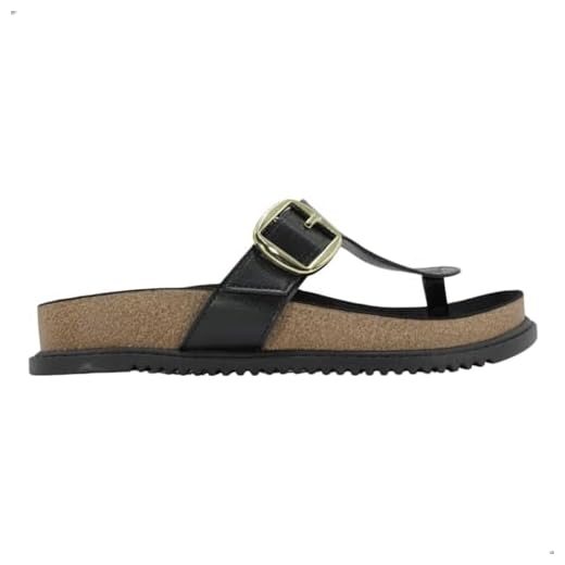 Chinelo Beira Rio 8524.101 Dedo Papete Flatform Fivela Conforto Feminino