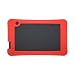 Transwon Silicone Case for RCA RCT6272W23, AOSON M753, Nuvision 7, Astro Tab A737, Aceson A7 7, Digiland DL718M, Polaroid PTAB735, Azpen A746, iView 769TPC-BK SupraPad - Red