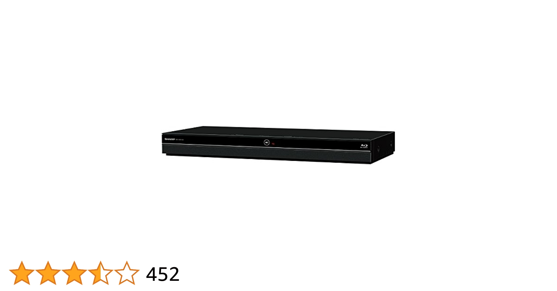 ミルキーsnow　シャープ　ブルーレイレコーダー　2TB 2019年 ミルキーsnow シャープ ブルーレイレコーダー 2TB 2019年