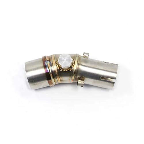 Tube de liaison d'échappement moto 51mm en acier inox pour Kawasaki ER6N