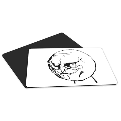 Set de table Troll Meme de 4 pièces grand format en caoutchouc - 5