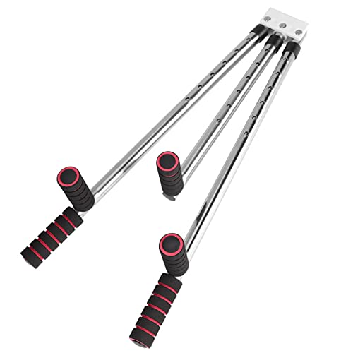 Civière De Jambe À 3 Barres, Machine D'étirement Fendue Réglable, Équipement D'entraînement De Flexibilité d'exercice en Acier Inoxydable, pour Le Ballet, Le Yoga, La Danse, Les Arts Martiaux Cover