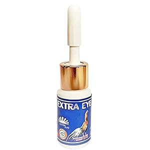 HULX Extra Rooster Eye Drops Lotion & All Poultry Bird Eye Drop with Exact Fast Result 5 ML. Safe & Gentle Formula…