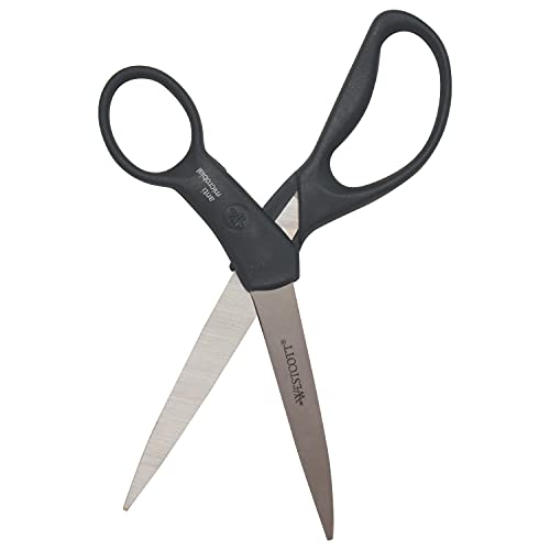 Image of Westcott 8 inch Straight Hard Handle Scissors (17934)