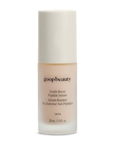 goop Beauty Peptide Serum |Reduces Fine Lines, Wrinkles, & Dark Spots | Peptides, Ceramides, & Niacinamide | Anti Aging Treatment to Improve Firmness & Elasticity | 1 fl oz