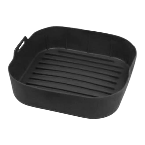 Inserti per friggitrice ad aria calda, tappetini in silicone antiaderente, per forno, microonde, pizza, torte, snack