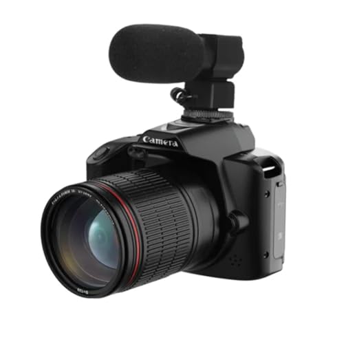 CENMEN Professionelle Digitalkamera HD 4K Kamera Digitale WiFi-Kamera mit 16-Fachem Zoom Nachtsichtkamera mit Mikrofon