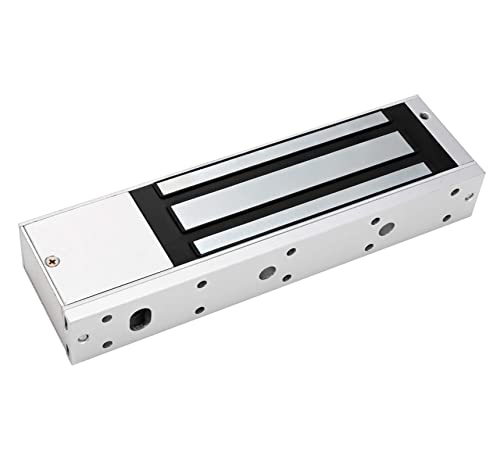 Electric Magnetic Lock 500KG 1200LBS Holding Force Electromagnet Lock 12V Fail Safe NC Mode Single Door for Access Control System