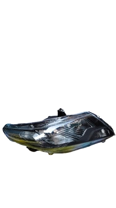 Car Headlight Assembly, Black Housing, Clear Lens, Replacement Front Head Lamp City (Pack of 2)-image-48