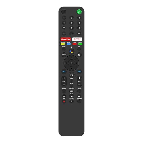 Replaced Voice Remote fit for Sony OLED TV XBR-43X800H XBR-49X800H XBR-55X800H XBR-65X800H XBR-75X800H XBR-85X800H KD-55X750H KD-65X750H KD-75X750H XBR-55X850G XBR-65X850G