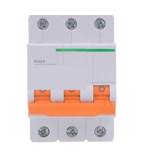 Interruptor de aire EA9AN3D20 de 3 polos y curva tipo D para disyuntor pequeño de 20A