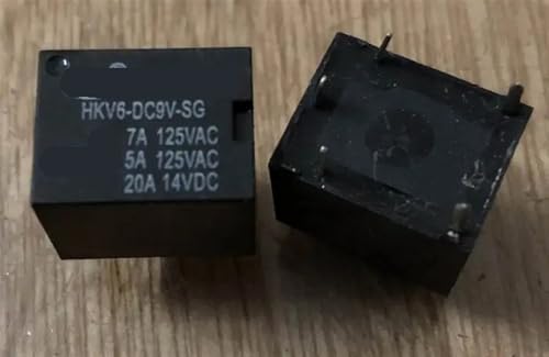 Relé 5 pines T78-1C-20A HKV6-DC12V-SG interruptor electromagnetico 1pc 2