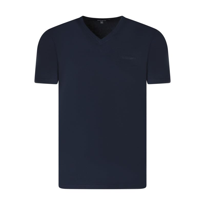 Teddy Smith - T-shirt coton col v droit - Taille xx_l
