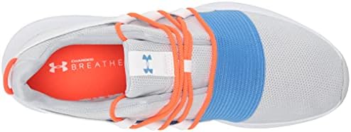 Under Armour womens Charged Breathe Lace Sneaker, White (100 White, 5 US | Image 4