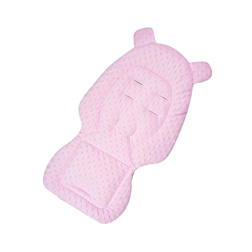 Almohadilla de asiento reversible de 81 x 41 cm, de algodón suave, aterciopelado, para recién nacidos, sillas altas,...
