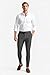 GINGTTO Mens Skinny Chinos Pants Stretch Slim Fit Dress Pants for Men Dark Grey 34Wx30L