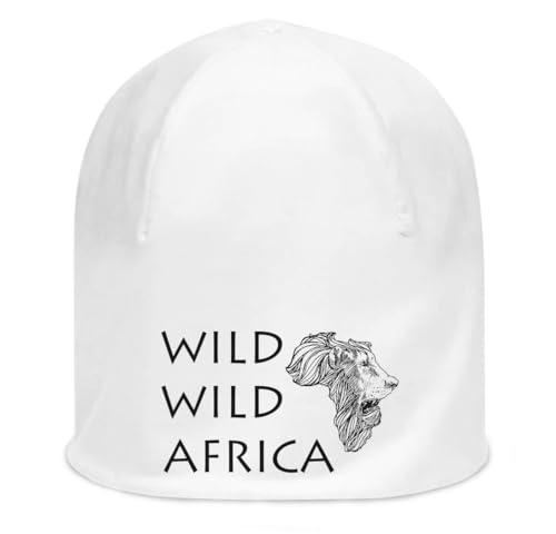 Bonnet en coton extensible blanc léger taille unique pour homme et femme