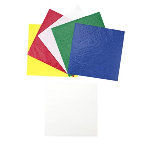 Papier cerf-volant Mercurius 16x16 cm couleurs primaires pour pliage Waldorf