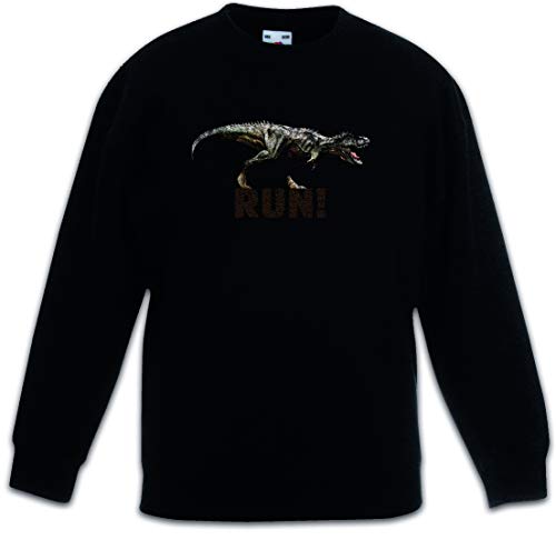 Pullover T-Rex kids Urban Backwoods noir de qualité supérieure pour enfant