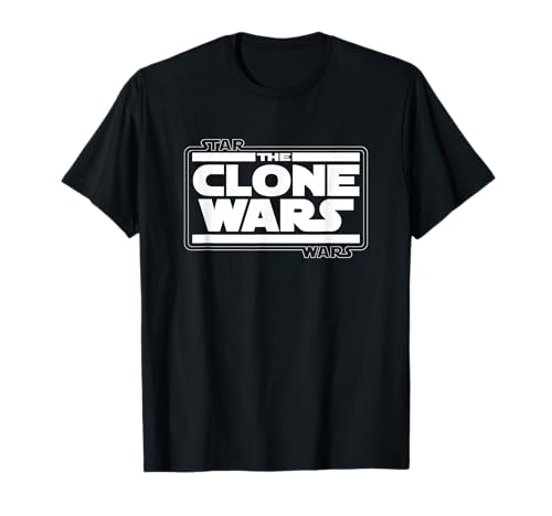 Image of Star Wars The Clone Wars logo T-Shirt