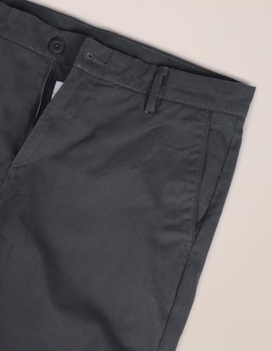 Image of U.S. Polo ASSN. Men's Regular Solid Textured Austin Trim Fit Mid Rise Casual Trousers