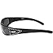 Global Vision Eyewear Marilyn 3 Womens Motorcycle Sunglasses with EVA Foam Padding Bling