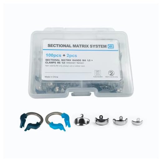 Dental Matrix Ring Set for Orthodontics