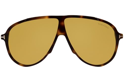 Tom Ford Vladimir Amber Pilot Men's Sunglasses FT1211 53E 652