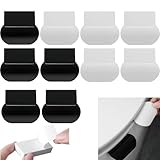 10 Pcs Toilet Lid Lifter,Toilet Seat Lifter Toilet Seat Handle Lifter Toilet Cover Lifter Avoid Touching Toilet Lid Handle Toilet Lift Tools for Office,Home,Hotel (5White/5Black)