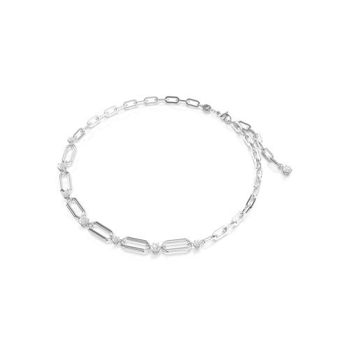 Swarovski Constella Jewelry Collection, Coordinating Necklace and Bracelet, Crystal & Chain Design, Rhodium Finish2