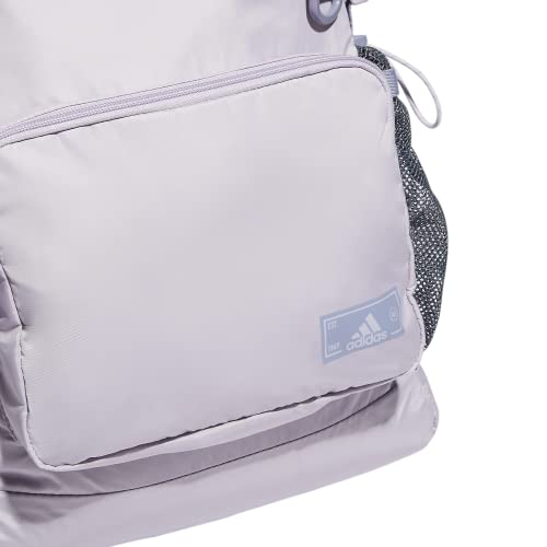 Adidas Saturday Backpack, Silver Dawn Grey/Silver Violet Purple, One Size #TOP3