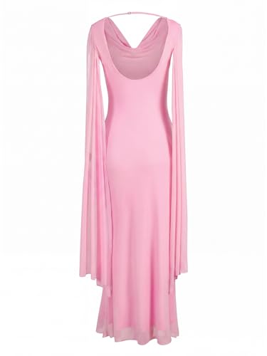 Image of Parthea Women's Summer Formal Wedding Guest Dresses Sleeveless Backless Long Elegant Evening Party Maxi Bodycon Dress