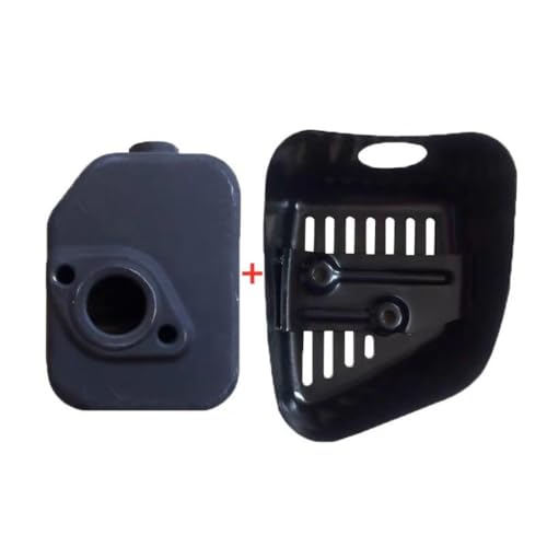 Silenciador GXV160 para reparar fugas de humo y ruido en tubo de escape de cortacésped HR215 HRC216 3