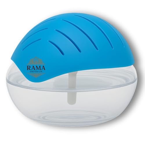 Image of 2-in-1 Air Diffuser & Humidifier - White Aroma Diffuser for Bedroom, Office - 500ml Capacity - BLUE