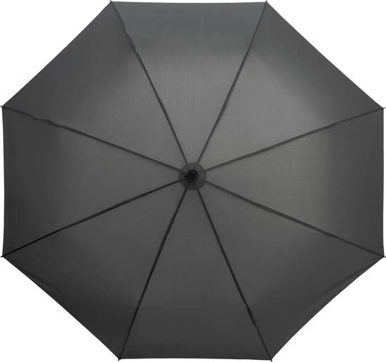Parapluie stevig contre le vent et la pluie avec poignée en caoutchouc