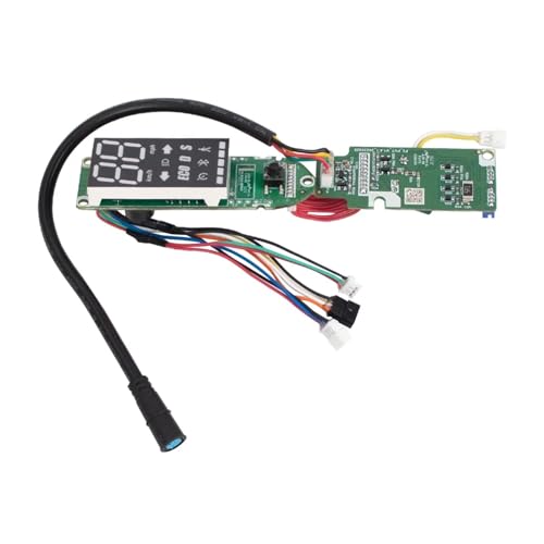 DEMULAX Tablero de Instrumentos con Pantalla LED, Bluetooth, for Segway, Ninebot, Piezas de Repuesto for Patinete eléctrico F2 Pro Velocímetro Digital para E-Scooter